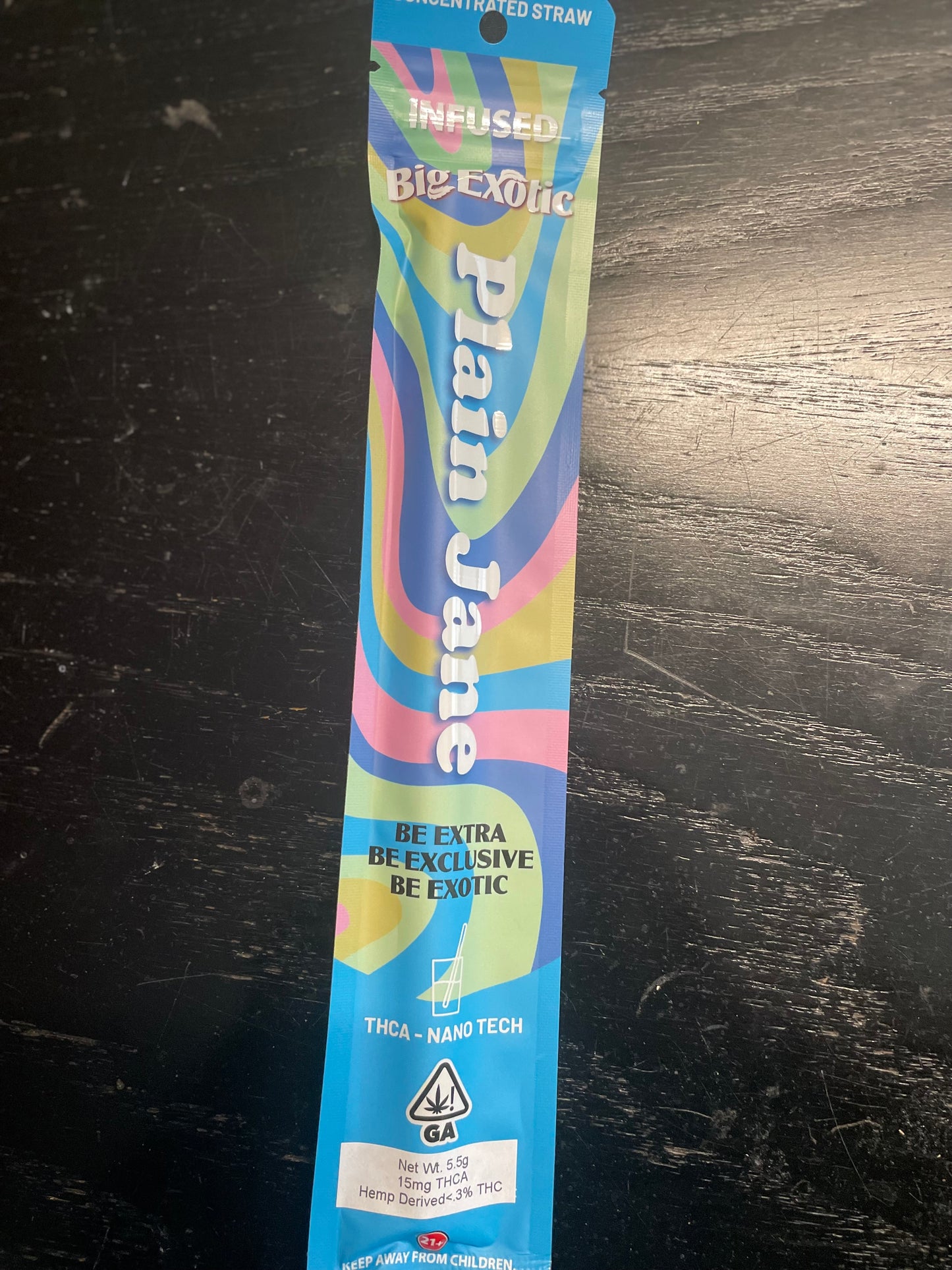 Big Exotic Infused Sipping Straws