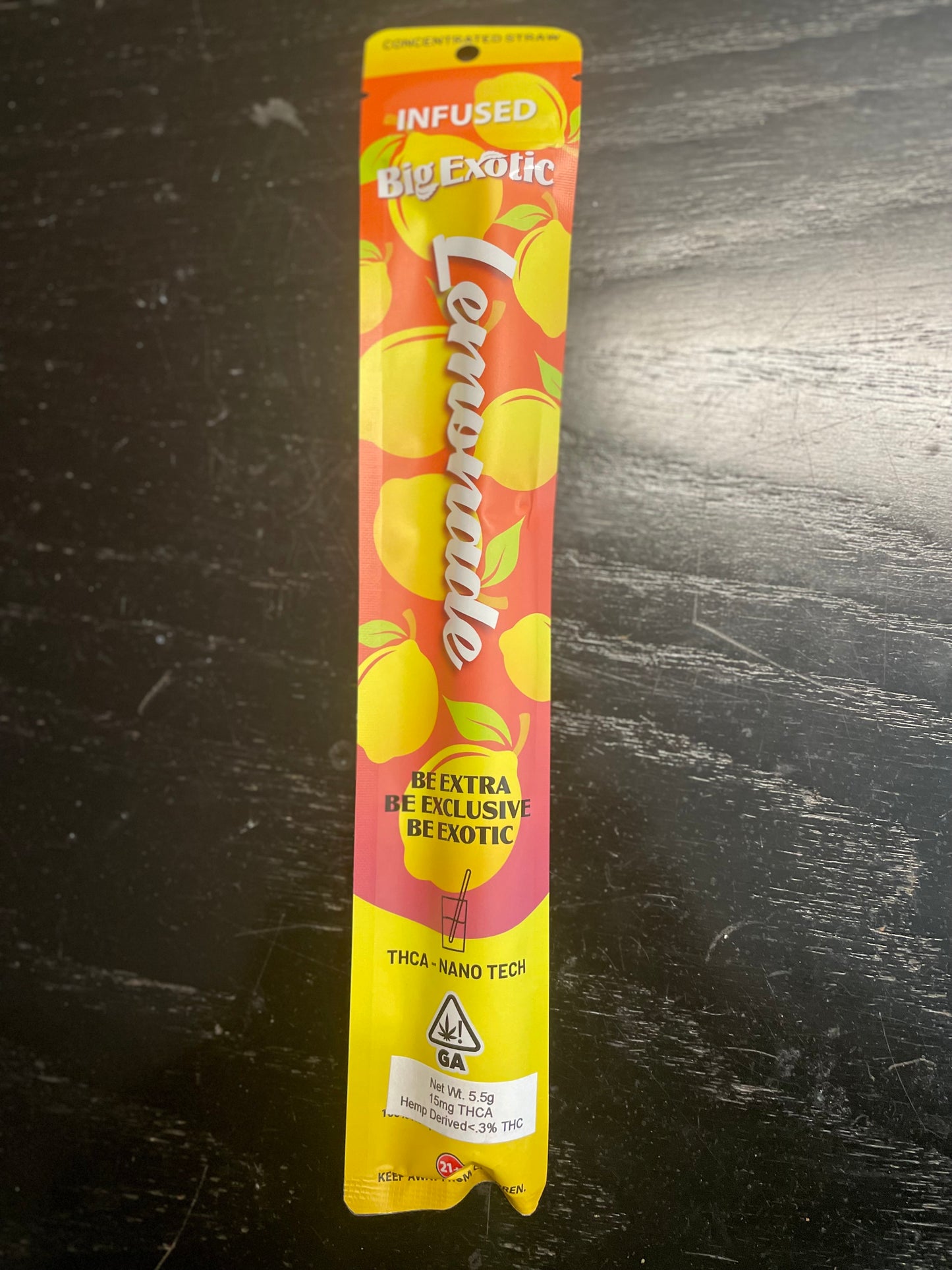Big Exotic Infused Sipping Straws